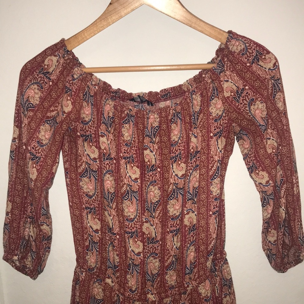 Off the shoulder romper